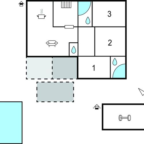 Apartament pentru 7 pers. (se inchirieaza doar integral)