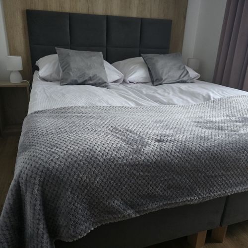 Apartament 4-osobowy Deluxe z widokiem na jezioro z 2 pomieszczeniami sypialnianymi (możliwa dostawka)