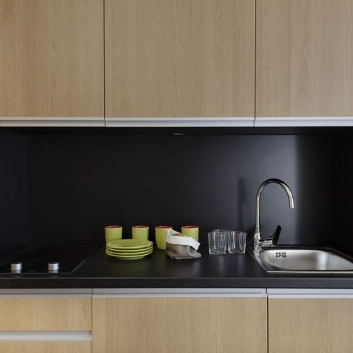 Apartament grand la parter cu 1 camera pentru 4 pers.