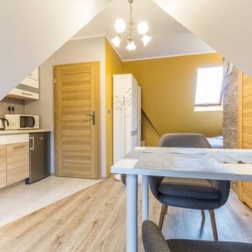 Apartament 2-osobowy z łazienką z widokiem na góry z 1 pomieszczeniem sypialnianym