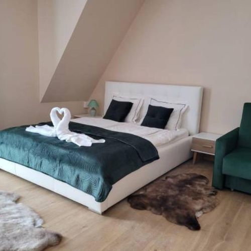 Apartament 7-osobowy z balkonem z widokiem na góry z 2 pomieszczeniami sypialnianymi