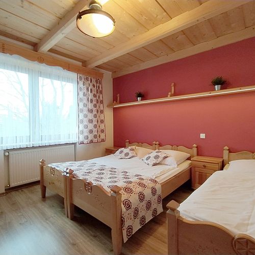 Apartament 4-osobowy z prysznicem z dostępem do ogrodu z 1 pomieszczeniem sypialnianym