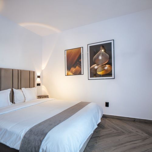 Apartament 2-osobowy Studio z balkonem z 1 pomieszczeniem sypialnianym