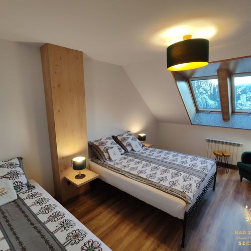 Apartament 5-osobowy Deluxe z klimatyzacją z 2 pomieszczeniami sypialnianymi