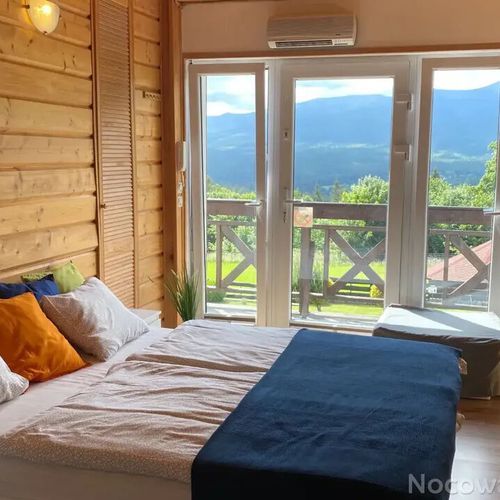 Apartament 5-osobowy z widokiem na góry z panoramą z 2 pomieszczeniami sypialnianymi