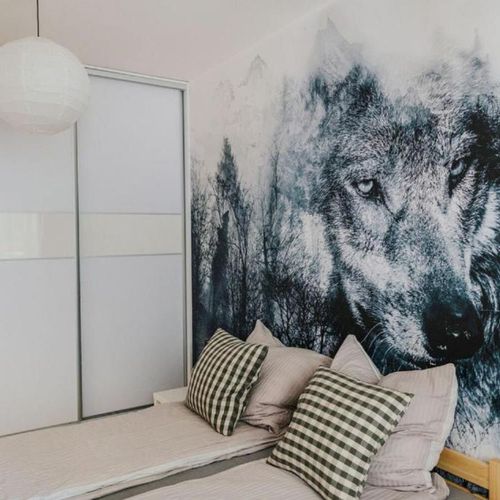 Apartament 4-osobowy z prysznicem z widokiem na góry z 1 pomieszczeniem sypialnianym