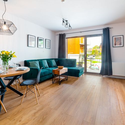 Apartament 5-osobowy z balkonem z prysznicem z 2 pomieszczeniami sypialnianymi