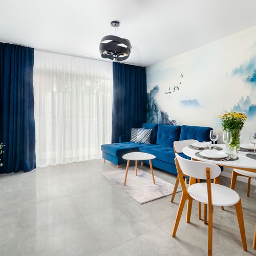 Apartament 4-osobowy z balkonem z widokiem na góry z 2 pomieszczeniami sypialnianymi