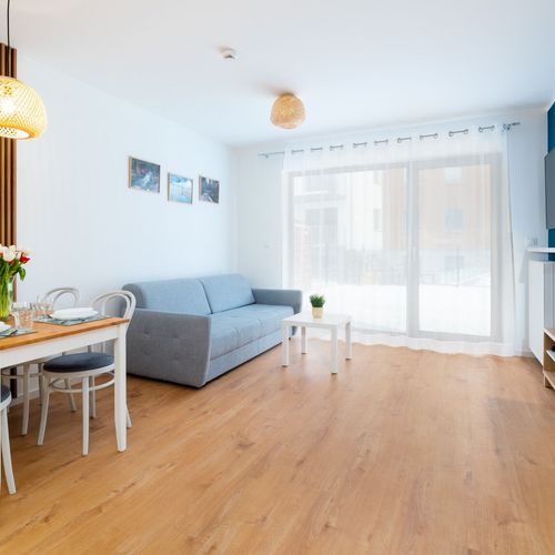 Apartament 5-osobowy z prysznicem z dostępem do ogrodu z 2 pomieszczeniami sypialnianymi