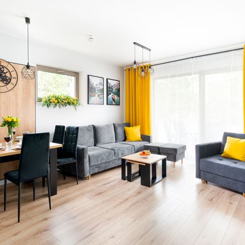Apartament 5-osobowy z balkonem z prysznicem z 2 pomieszczeniami sypialnianymi
