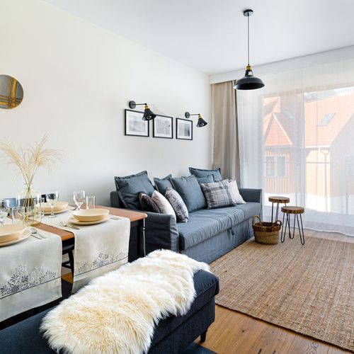 Apartament 4-osobowy z balkonem z widokiem na góry z 2 pomieszczeniami sypialnianymi
