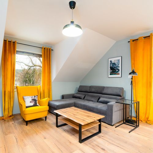 Apartament 4-osobowy z tarasem z widokiem na góry z 2 pomieszczeniami sypialnianymi