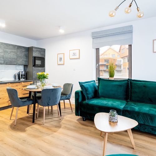 Apartament 5-osobowy z balkonem z prysznicem z 2 pomieszczeniami sypialnianymi