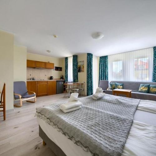 Apartament 4-osobowy z 1 pomieszczeniem sypialnianym