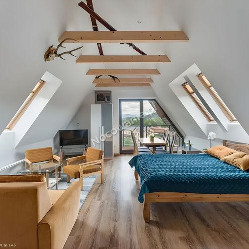 Apartament 4-osobowy z 1 pomieszczeniem sypialnianym
