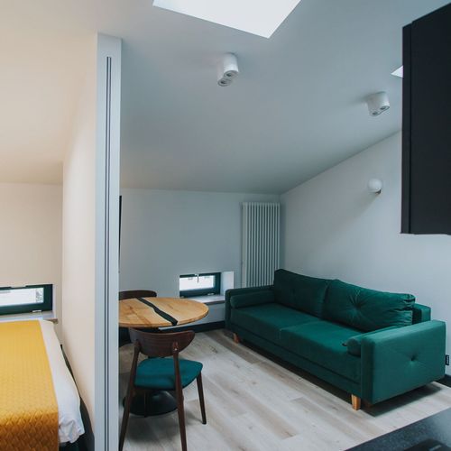 Apartament 3-osobowy Przyjazny podróżom rodzinnym z widokiem na miasto z 1 pomieszczeniem sypialnianym