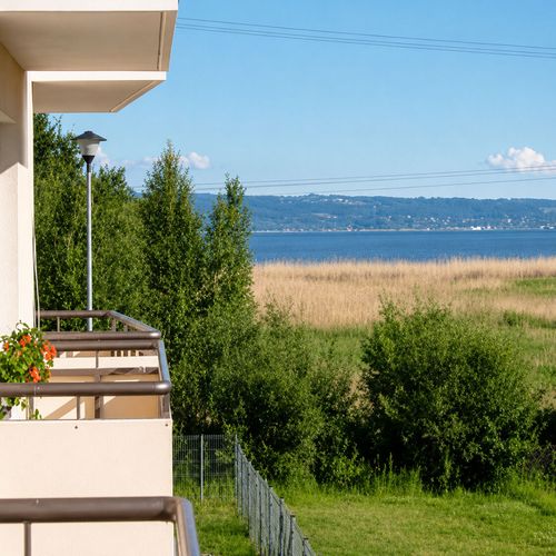 Apartament cu duș cu grădină cu 2 camere pentru 6 pers.