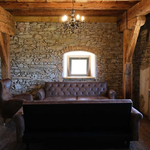 Apartman s vlastní kuchyňkou pro 4 os. s 1 ložnicí s výhledem do zahrady (s možností přistýlky)