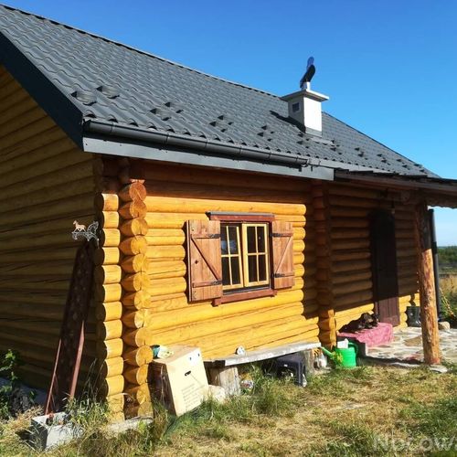Domek drewniany 6-osobowy z dostępem do ogrodu z widokiem na góry