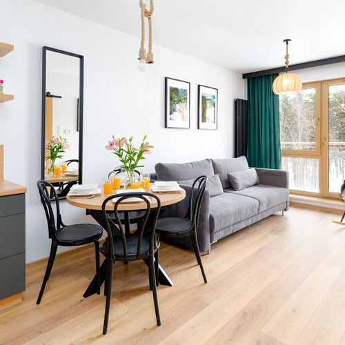 Apartament 5-osobowy z balkonem tV z płaskim ekranem z 2 pomieszczeniami sypialnianymi