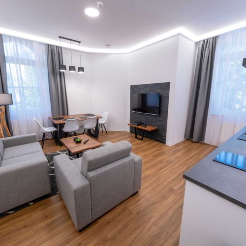 Apartament superior cu duș pentru 4 pers.