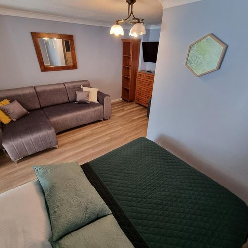 Apartament 4-osobowy na parterze z dostępem do ogrodu z 1 pomieszczeniem sypialnianym