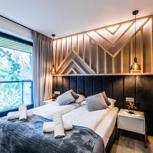 Apartament superior cu vedere spre munte cu 3 camere pentru 6 pers.