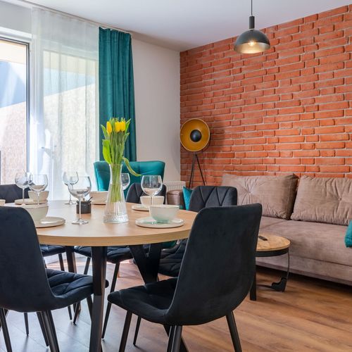 Apartament 5-osobowy na parterze z widokiem na góry