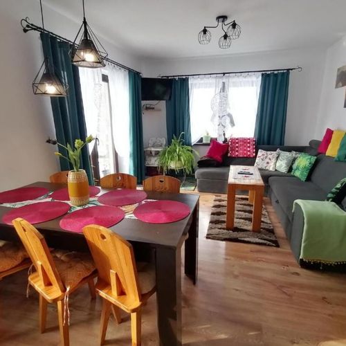 Apartament 6-osobowy Przyjazny podróżom rodzinnym z widokiem na góry z 2 pomieszczeniami sypialnianymi