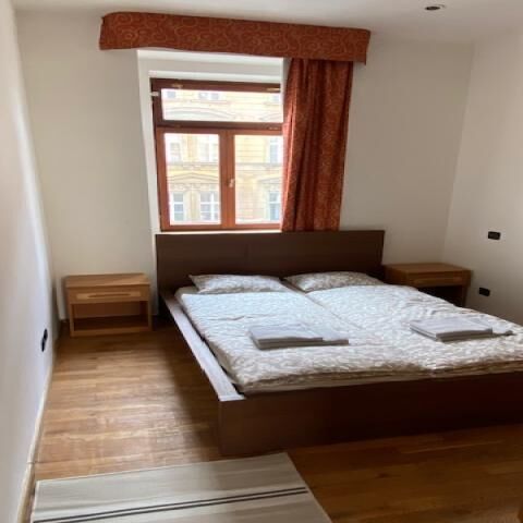 Apartman se sprchou s vlastní kuchyňkou s manželskou postelí s 1 ložnicí