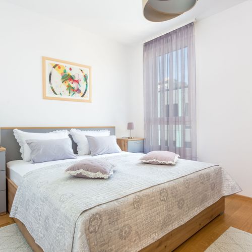 Apartament cu aer condiționat cu balcon cu 1 camera pentru 3 pers. A-21368-a