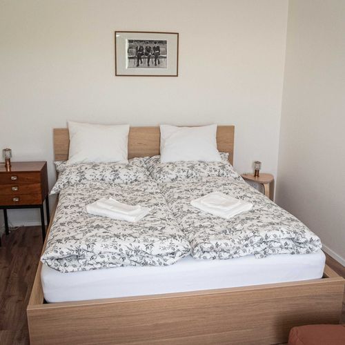 Apartament 2-osobowy z prysznicem z aneksem kuchennym (możliwa dostawka)