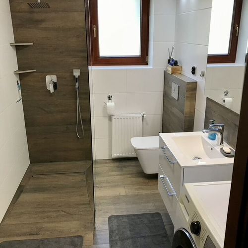 Apartament confort la parter cu 1 camera pentru 4 pers.