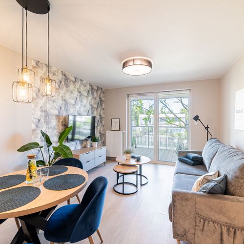 Apartament 4-osobowy Przyjazny podróżom rodzinnym z balkonem z 2 pomieszczeniami sypialnianymi