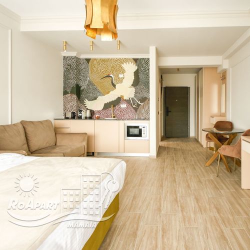 Apartament 4-osobowy na piętrze King z 1 pomieszczeniem sypialnianym