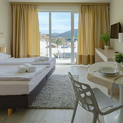 Apartament 4-osobowy z 1 pomieszczeniem sypialnianym