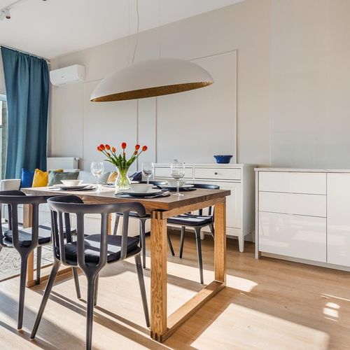 Apartman pro 4 os. se 2 ložnicemi s výhledem na řeku s výhledem na moře