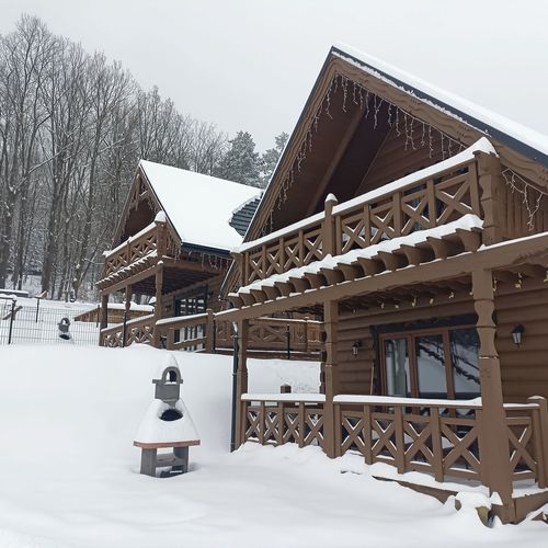 Domek całoroczny 7-osobowy Family z widokiem na góry