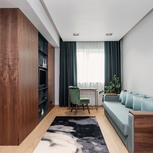 Apartman s manželskou postelí s 1 ložnicí na poschodí 