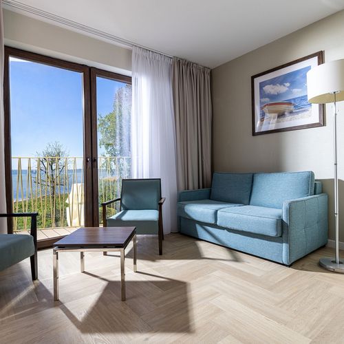 Apartament 3-osobowy Superior z balkonem z 2 pomieszczeniami sypialnianymi