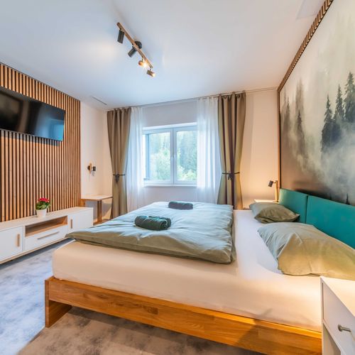 Apartman se sprchou s vlastní kuchyňkou pro 2 os. (s možností přistýlky)