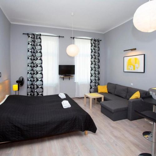 Apartament 4-osobowy z 1 pomieszczeniem sypialnianym