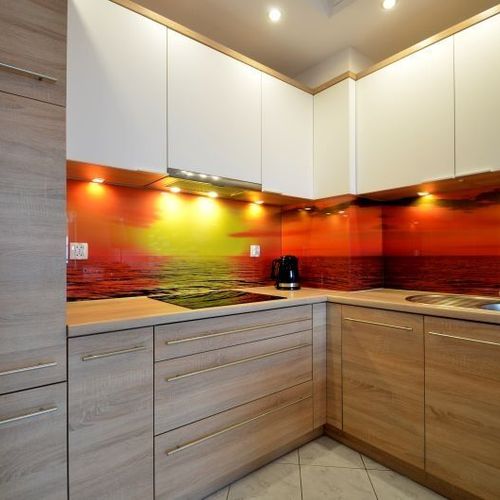 Apartament 6-osobowy Deluxe z widokiem na morze z 3 pomieszczeniami sypialnianymi