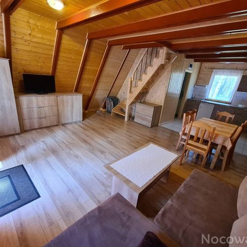 Domek drewniany 6-osobowy  (możliwa dostawka)