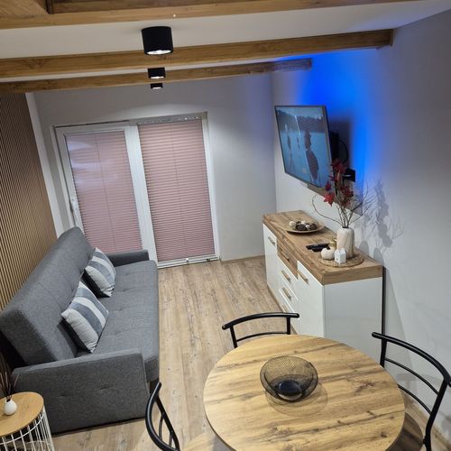 Apartament 4-osobowy na parterze Family z 2 pomieszczeniami sypialnianymi