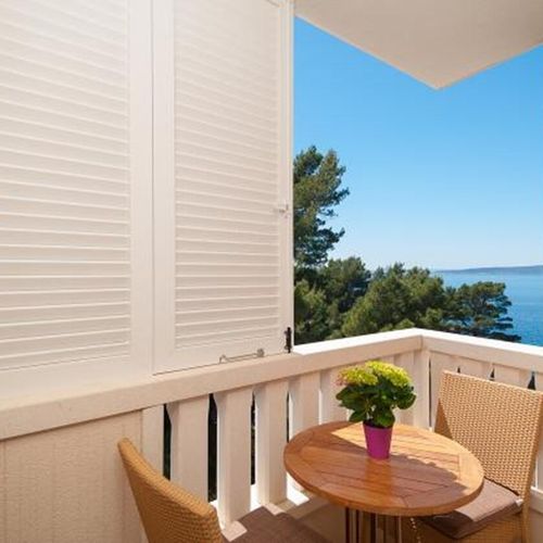 Pokój 2-osobowy z balkonem z widokiem na morze