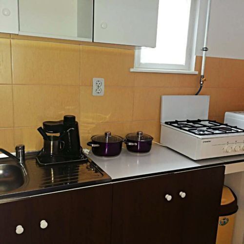 Apartament familial(ă) cu chicinetă proprie cu 1 camera pentru 4 pers.