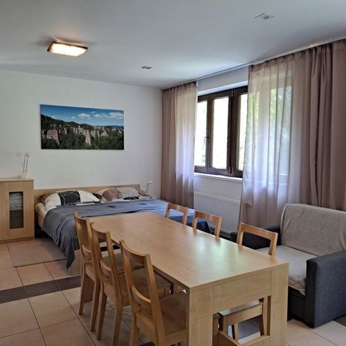 Studio Apartman se sprchou pro 6 os. se 2 ložnicemi