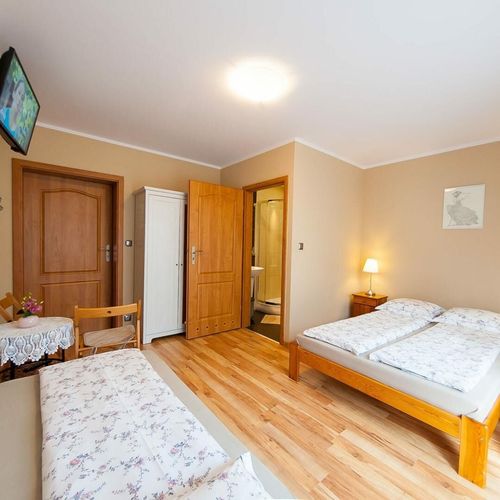 Camera tripla cu grădină