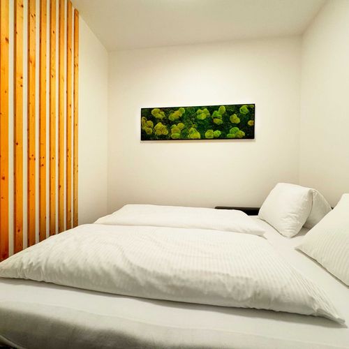 Pokój 4-osobowy z tarasem z widokiem na ogród (możliwa dostawka)